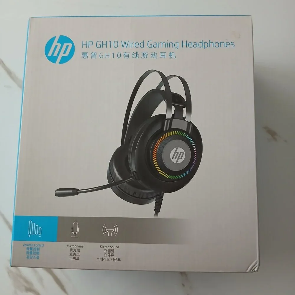New HP GH10/GH10GS Gaming Headset